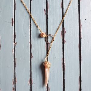 Handmade Chic & Dainty Seashell Lariat Necklace